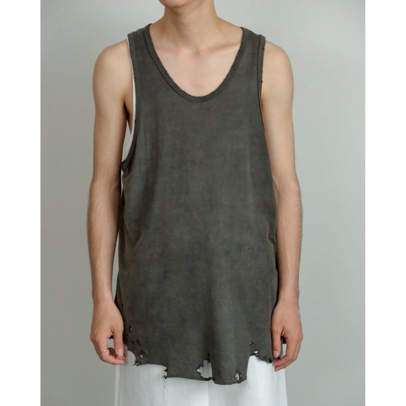 ANCELLM DAMAGE TANK TOP | MusterWerk