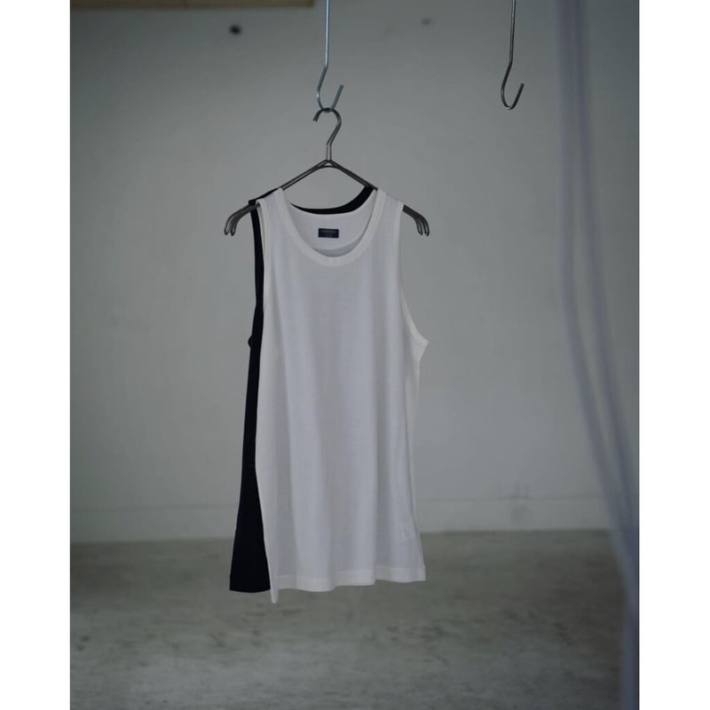 MAATEE&SONS Ex. WASHABLE SILK STANDARD TANK TOP