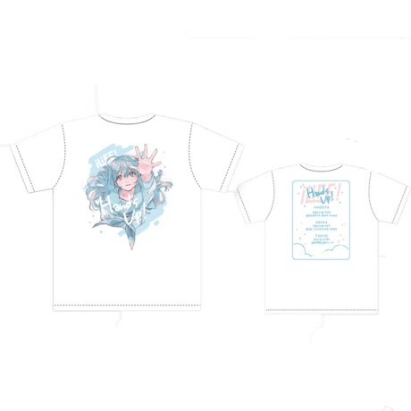 心花りり Tシャツ iLiFE! 心花りり 直筆サイン入り Tシャツ オンラインくじ