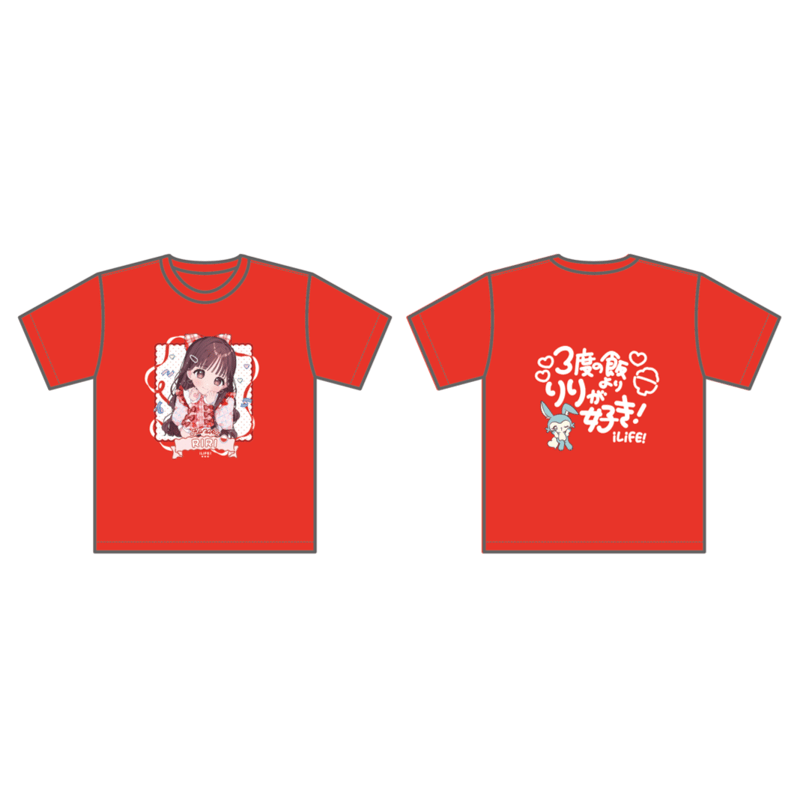 iLiFE! 若葉のあ 推しTシャツ iLiFE! アイライフ 若葉のあ 推しメンT