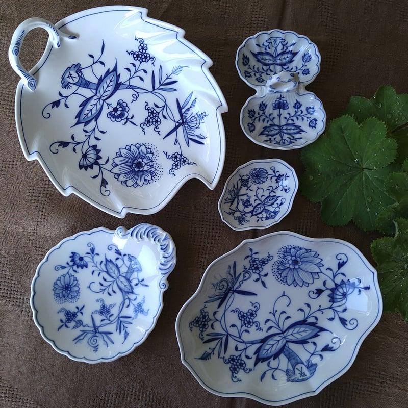 希少】マイセン ブルーオニオン コンポート 時代 マイセン ブルー