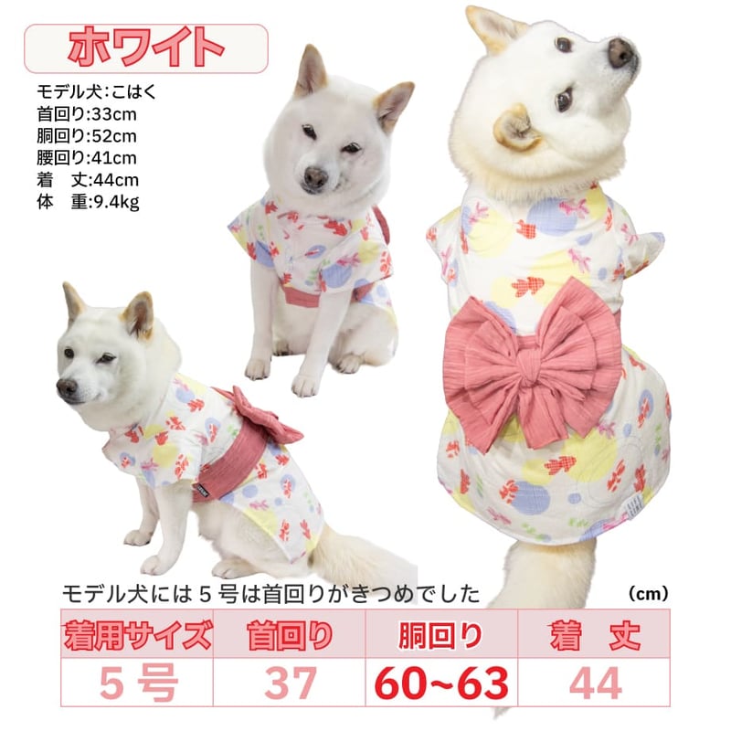 F4.pon2pan2☆犬現品有松絞り浴衣☆犬浴衣☆ F4.pon2pan2☆犬