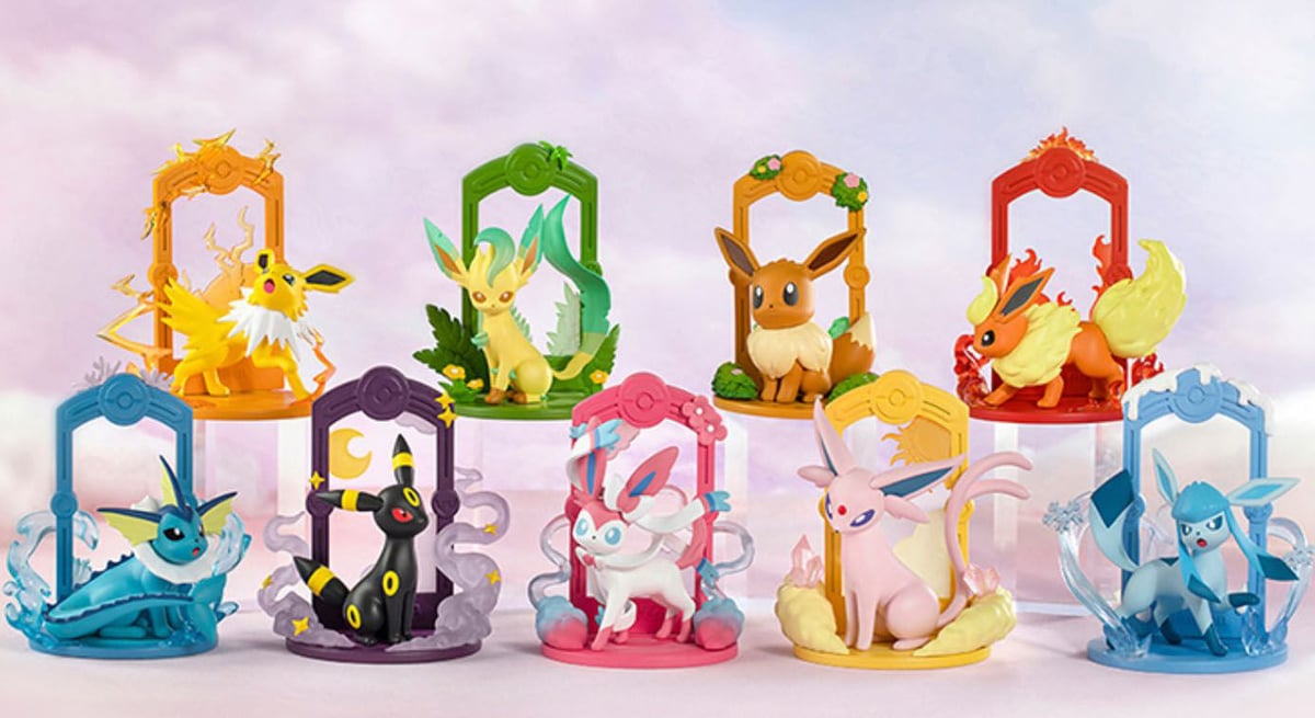 ポケモンスケールワールド パルデア地方 イーブイ進化セット ポケモン