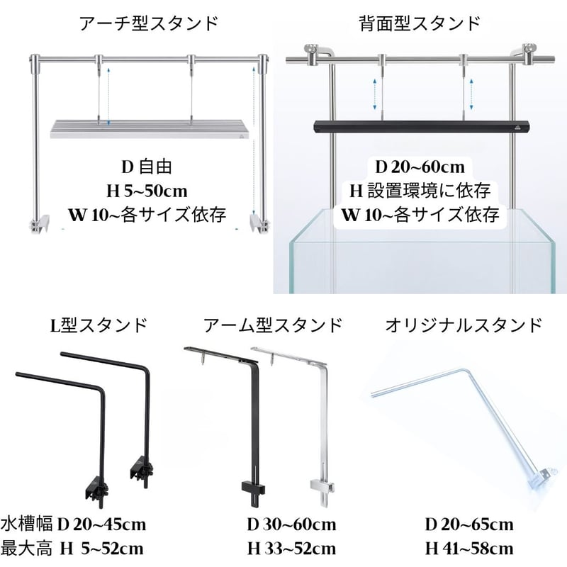 NEW AQUA FLARE UVA M300/M450/M600 RGB TH | アクアリ