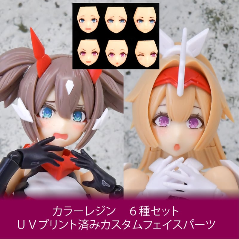 メガミデバイス 朱羅 忍者 枢＋hyena製フェイスパーツ＋特典パーツ