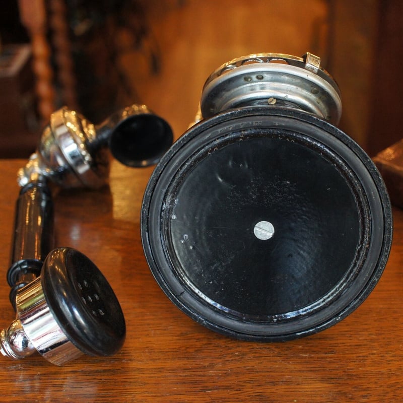 黒電話 ダイヤル式 アンティーク イギリス | Antiquesティンズコレクション