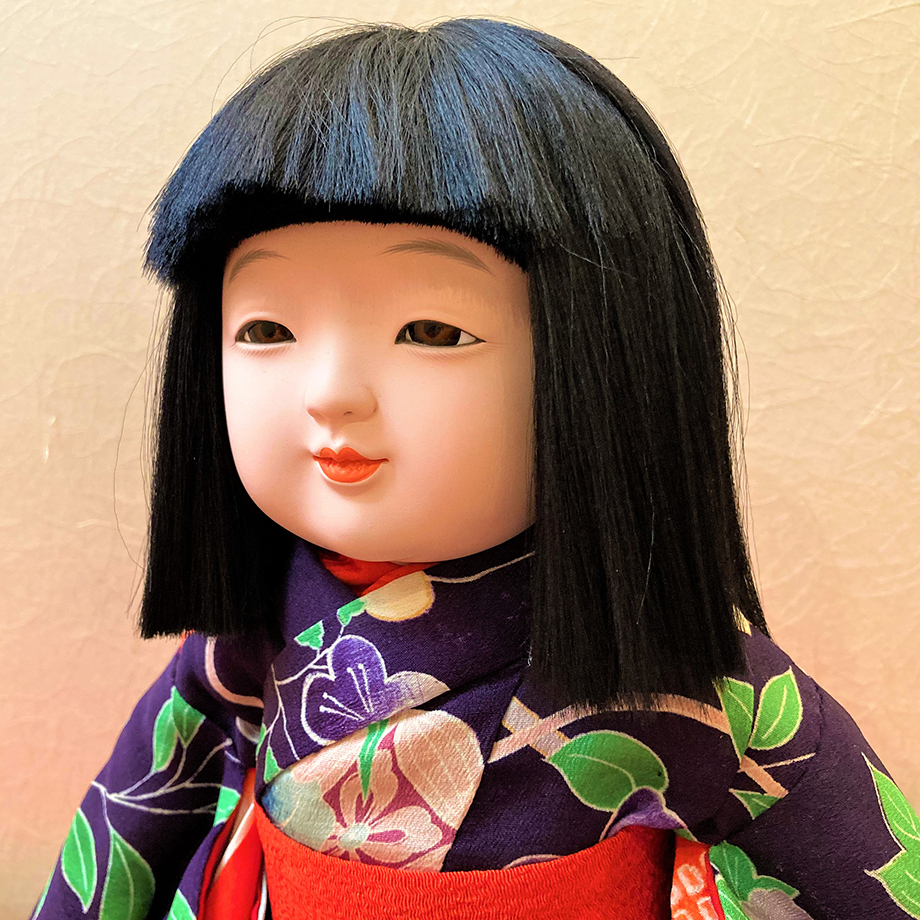 雛蔵】這子故松乾斎東光作