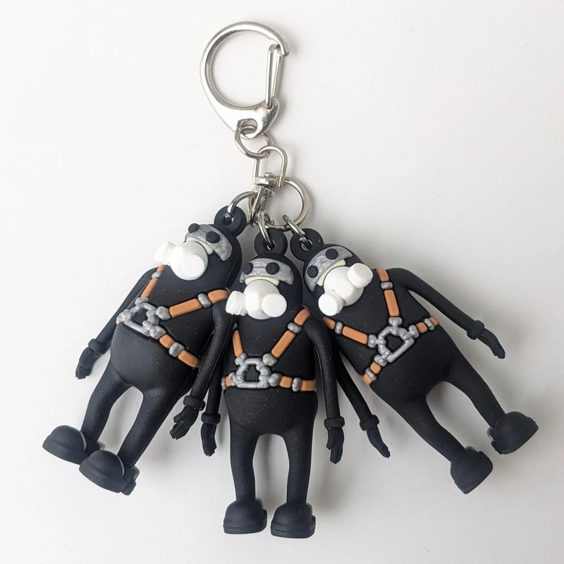 ☆「JUNK HEAD」3バカちゃんラバーキーホルダー☆ | YAMIKENstore