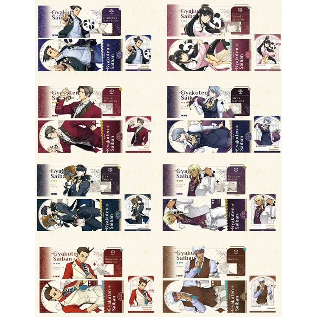 逆転裁判 × CAPCOM上海店】Ace Attorney 2024年 中国オリジナル新商品