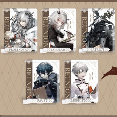 アークナイツ コラボカフェ 購入特典 アクリルコースター セット