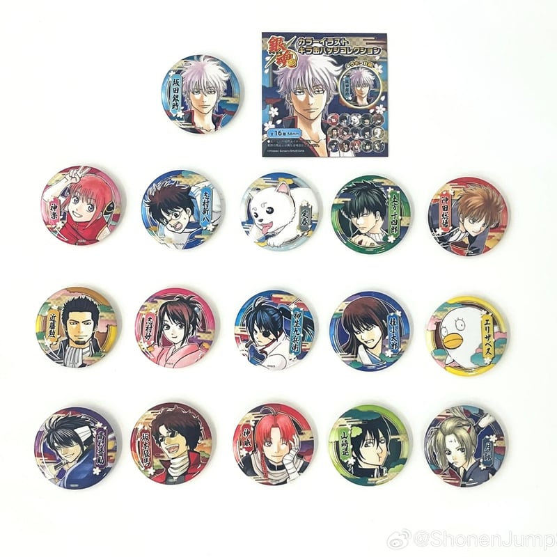 銀魂 コレクション缶バッジ HEROS ヒーローズ ヒーロー 土方十四郎 9種