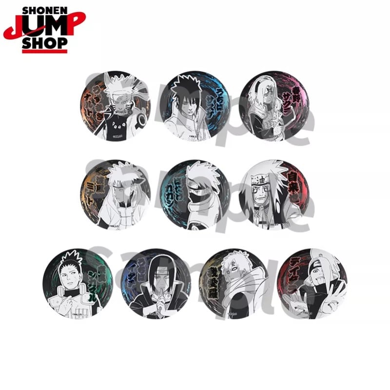 NARUTO 缶バッジ ジャンプショップ限定