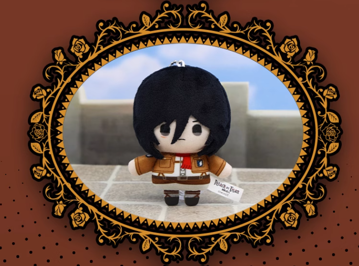 進撃の巨人 劇場版 ぬいぐるみキーホルダー ジャン コニー サシャ