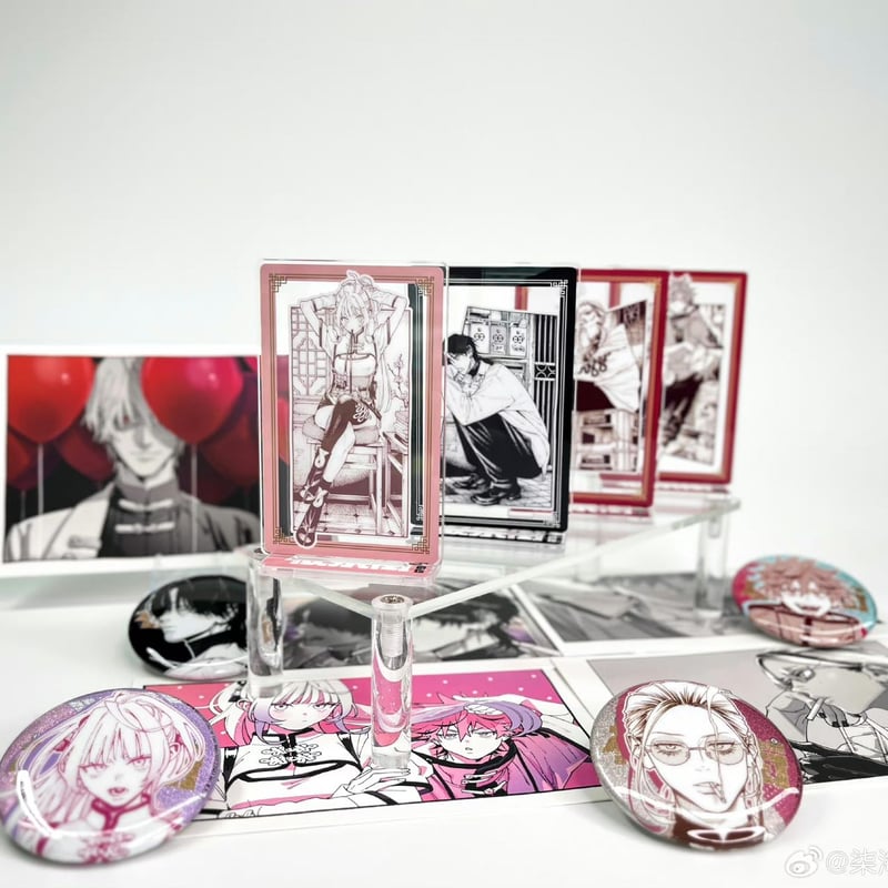 極楽街 辰臣 中国限定 缶バッジ 20個 極楽街 辰臣 中国限定 缶バッジ