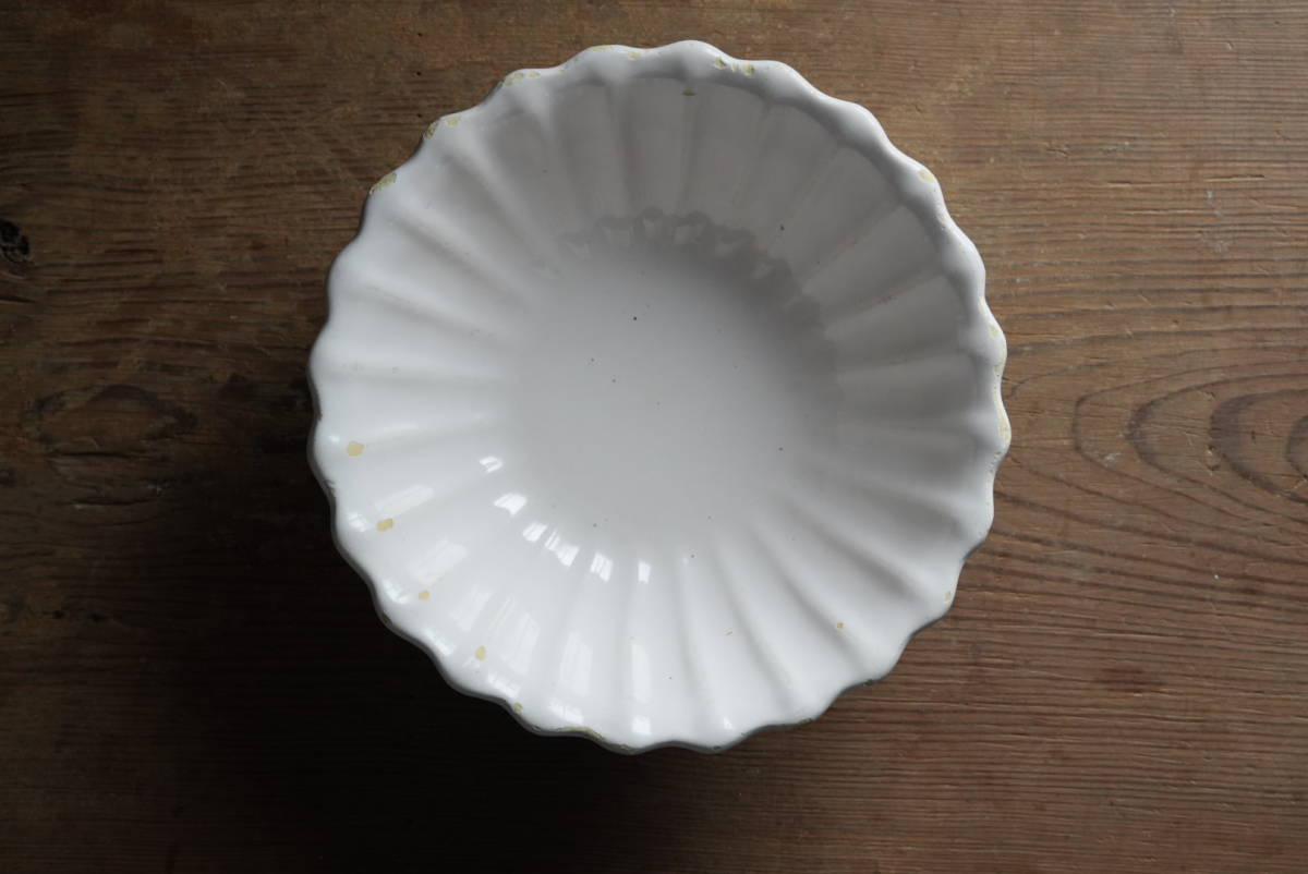 フランス ヴィンテージ ジャン/ロベール・クルティエ ボウル 鳥と花