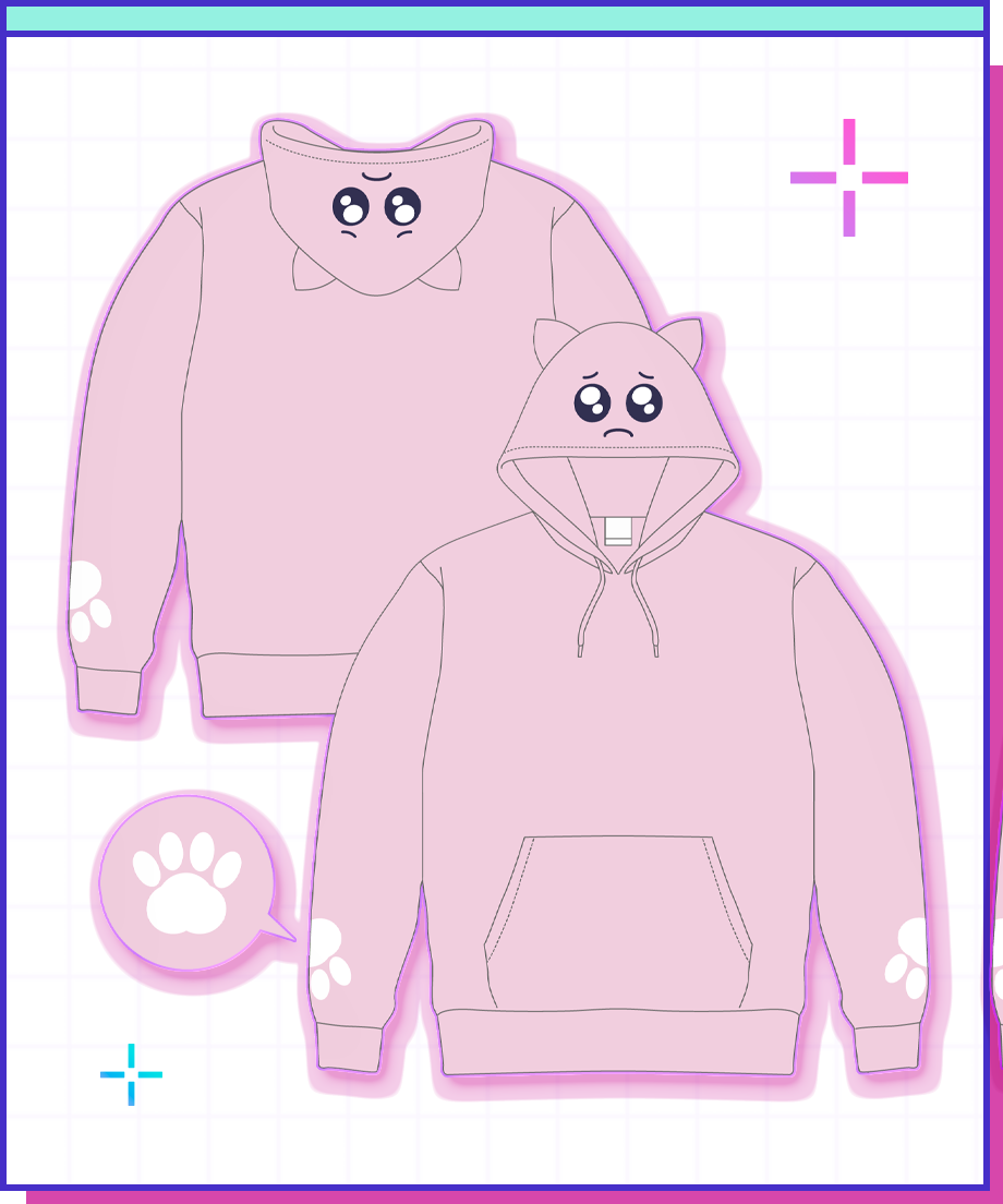 てんしのお茶会】ねこみみもふもふぴえんパーカー | NEEDY GIRL