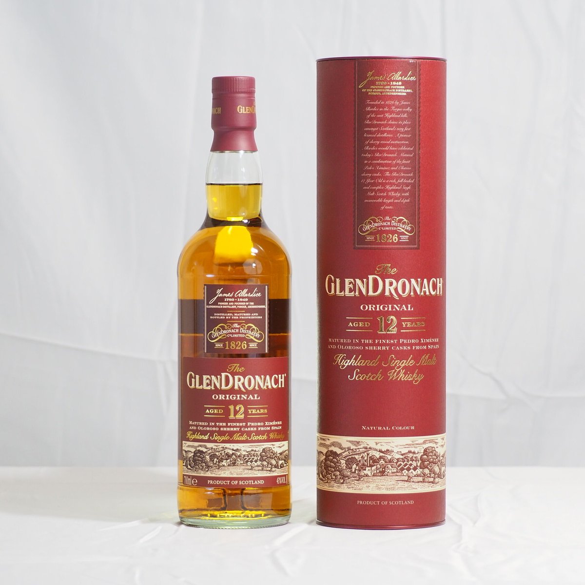 グレンドロナック12年オリジナル 古酒オーク樽熟成旧ボトル