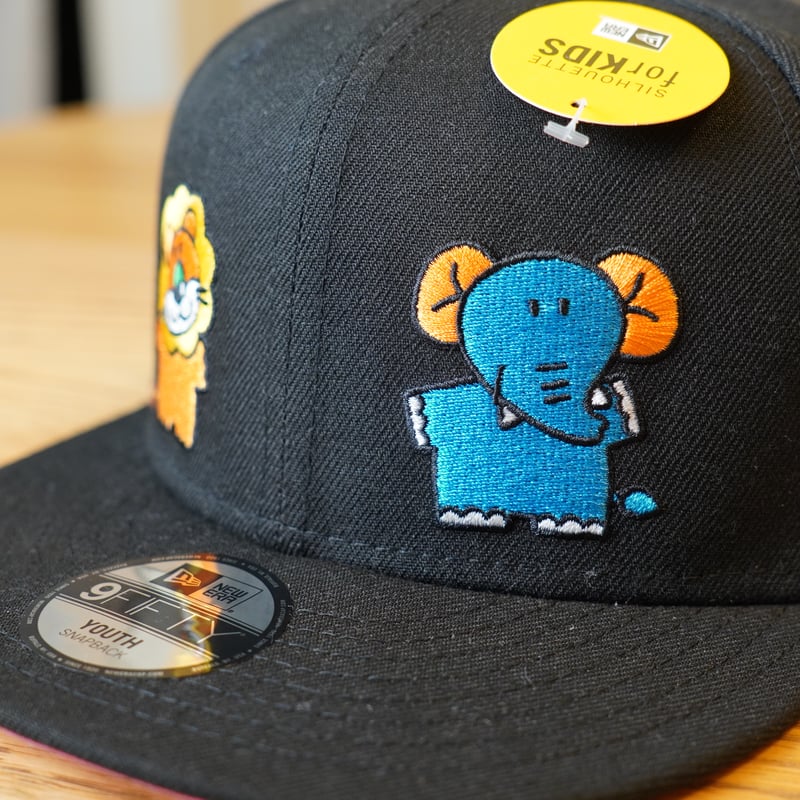 NEWERA・ニューエラ Youth 9FIFTY たべっ子どうぶつ オールオーバー