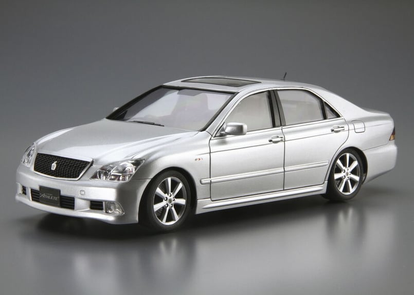 プラモデル完成品 アオシマ 1/24 クラウンロイヤル 21マジェスタ化