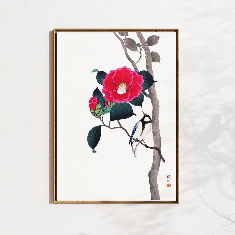 AKa6478中国？米耕肉筆掛軸マクリ裏印あり