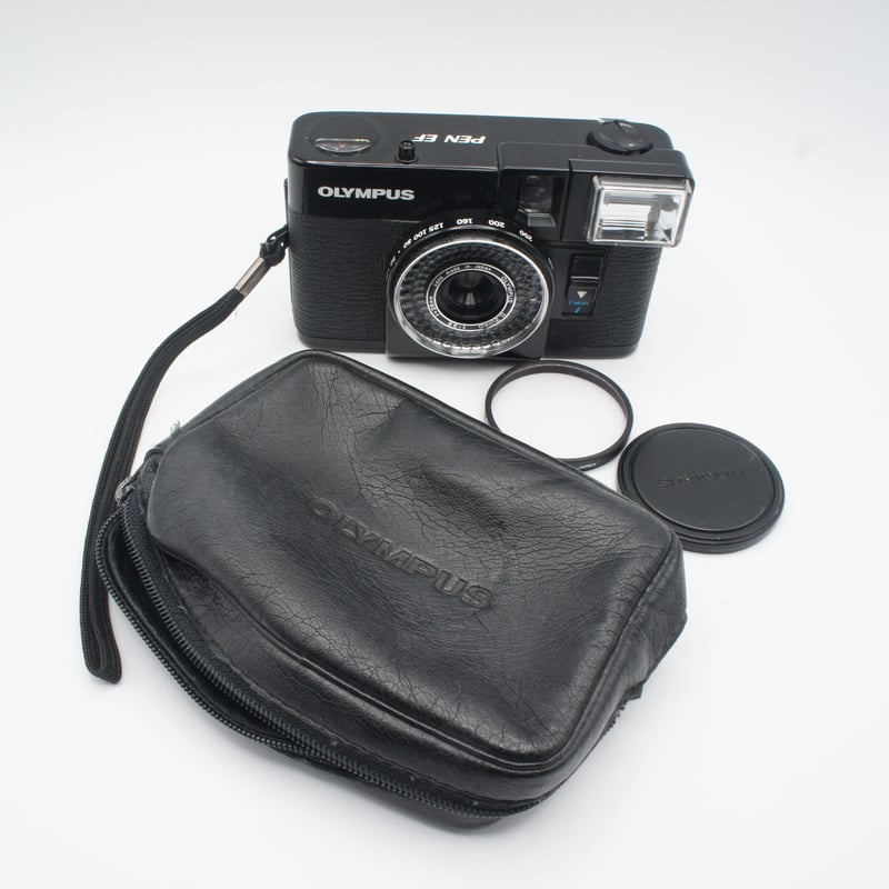 ☆ストロボ付きハーフカメラ☆ OLYMPUS PEN EF ㉕ OLYMPUS PEN EF