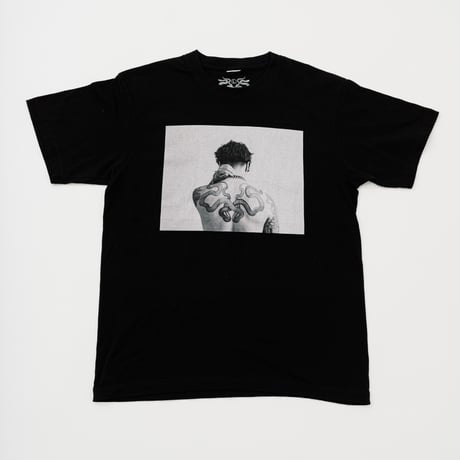 KNOSIS HIDEOUT STUDIOS コラボ Tシャツ XLサイズ 黒 KNOSIS HIDEOUT