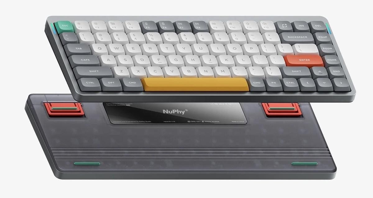 Nuphy Air75 V2 メカニカルキーボード本体 スイッチ2種類付き Nuphy