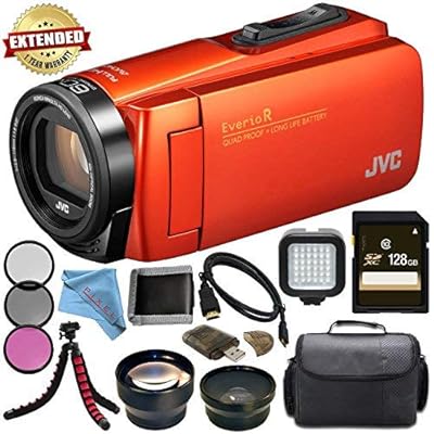 Red Jvc Everio Full Hd JVC Everio GZ-E235-R Full HD Camcorder, Red