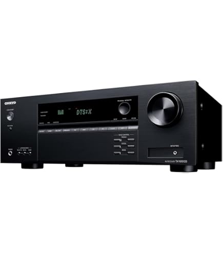 Onkyo TX-L50 (B) 5.1 AV Receiver (Dolby Atmos/DTS:X playback, Wifi