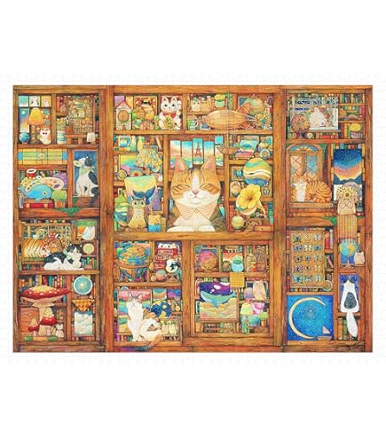 ジグソーパズル ネコグッズ ネコのパズル 光るパズル 村松 誠