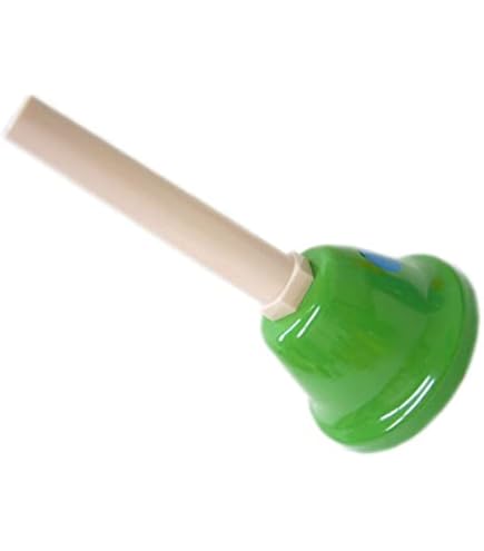 Amazon | ウチダ・ミュージックベル 単音【カラー：高F】ハンドベル