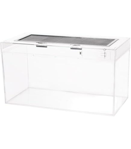 Amazon | 爬虫類ケージ 飼育容器、トカゲ ケージ、20cm/30cm/40cm/50cm