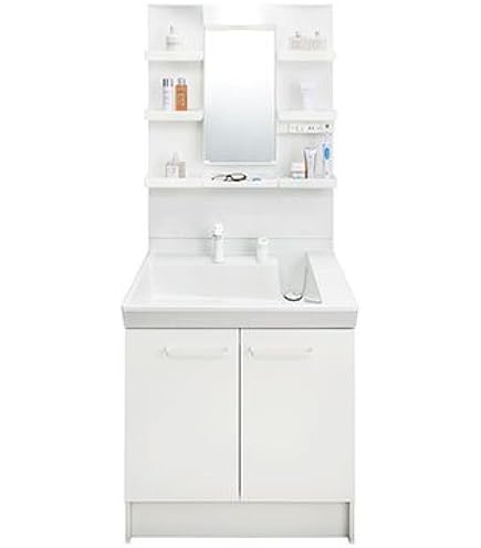 Amazon | LIXIL(リクシル) INAX ミラーキャビネット 洗面化粧台K1