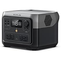 Amazon.co.jp: EcoFlow RIVER 2 Max ポータブル電源 512Wh 60分フル