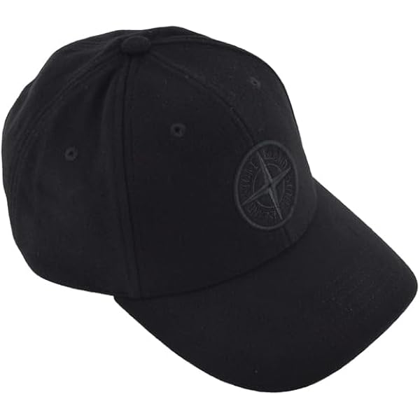 Amazon | [ストーンアイランド] LOGO CAP/刺繍 ロゴ ベースボール