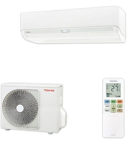 Amazon | 東芝 RAS-G221R ホワイト 大清快 Rシリーズ [エアコン（主に6