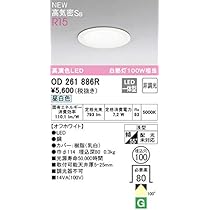 Amazon.co.jp: オーデリック ダウンライト 【OD261892R】【OD 261 892R