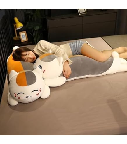 Amazon.co.jp: 夏目友人帳 めちゃでかもぐもぐぬいぐるみ～ニャンコ