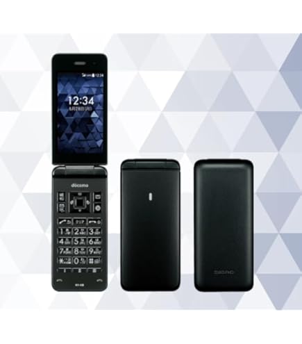 Amazon | docomo P-01F [ブラック] | 携帯電話本体 通販