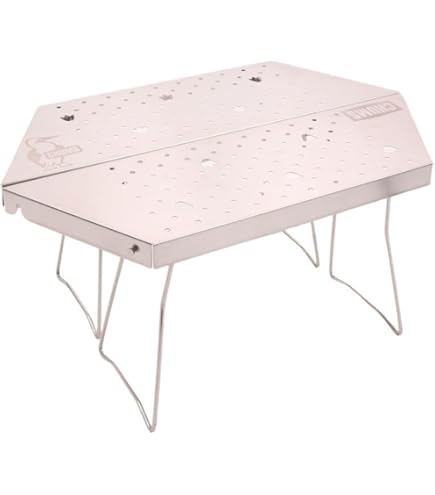 Amazon | チャムス (CHUMS) ファイヤーウッドテーブル W60×D40×H45cm