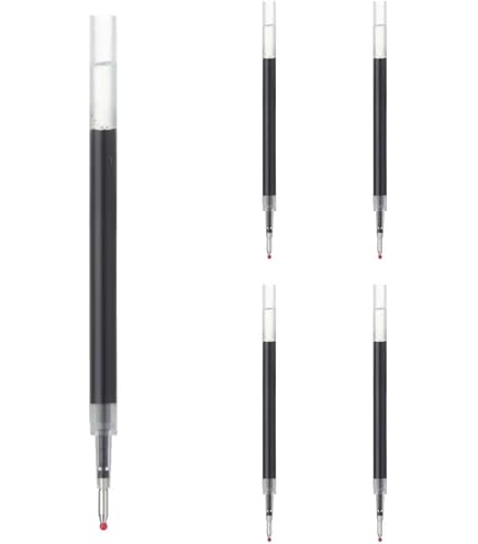 Amazon | 無印良品 替芯 さらさら描けるゲルインキボールペン ブルー