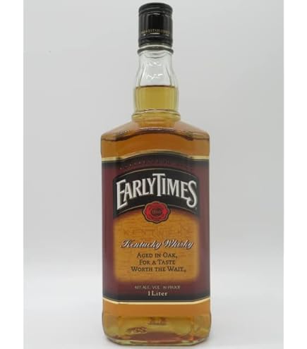 Amazon.co.jp: アーリータイムズ 150周年記念ボトル 50度 375ml