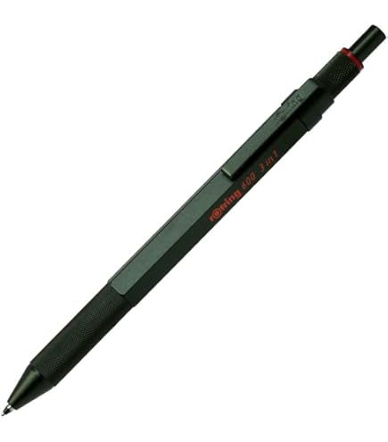 Amazon.co.jp: ROTRING ロットリング トリオペン ブラック ノック