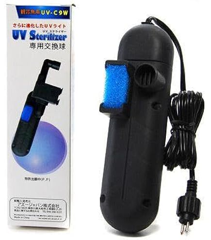 Amazon.co.jp: カルパ 水中殺藻灯 UV-10D(ステンレスフロート無)60Hz