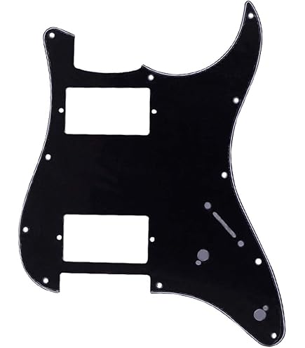 Amazon.co.jp: Musiclily Pro 11穴 STストラトピックガードHH カバード