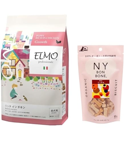 専用！ELMO リッチインチキン 幼犬用 3kg + 800g×2袋 ELMO リッチイン