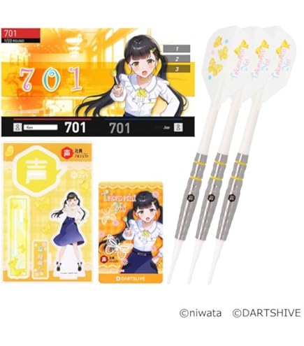 ダーツ 物語シリーズ 八九寺真宵 化物語 ダーツセット 八九寺真宵 ver