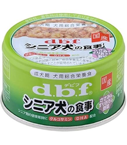 Amazon.co.jp: デビフ缶 シニア犬の食事 ささみ＆さつまいも 85g×24缶