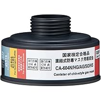 Amazon | シゲマツ(重松製作所) 直結式全面形防毒マスク GM164 Mサイズ