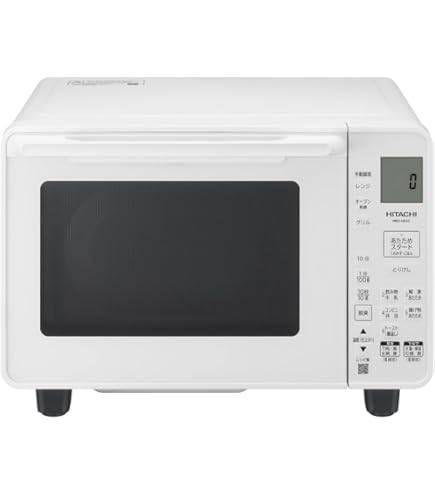 Amazon | 日立 単機能 電子レンジ 19L HMR-FT19A W ホワイト